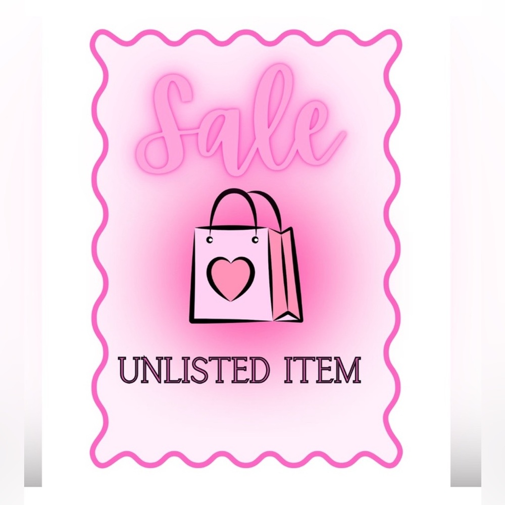 Unlisted Items Live SHOW Sizes XS-3X items describe during show